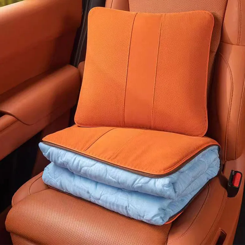 Li Lixiang L7 L8 L9 2022-2024 Car Air Condition Quilt Pillow with Dual-purpose Folding For Waist & backrest Auto Accessories