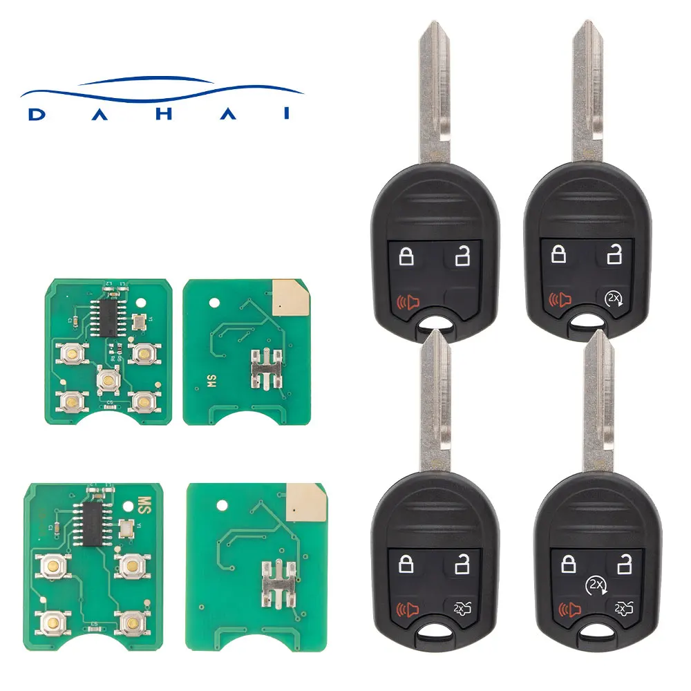 dahai CWTWB1U793 OUCD6000022  315/433 4d63-80bit chip Remote Smart Car Key For Ford Expedition Explorer Flex Taurus For Lincoln