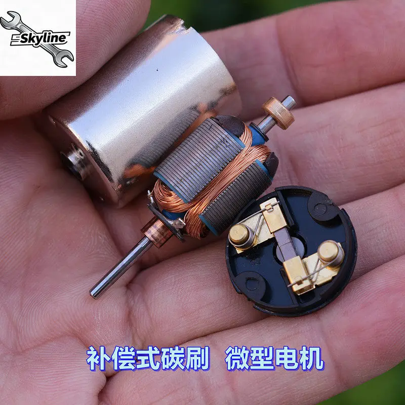 Precision Miniature 20MM Planetary Gear Motor DC6V All-Metal Gears Compensated Carbon Brush