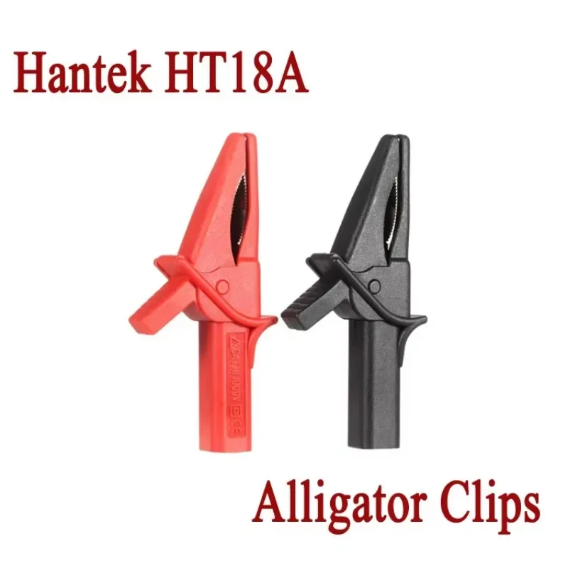 Gator Clips HT18A Crocodile Clip 2pcs Large Dolphin Electric Digital USB Oscilloscope Automotive Tools Accessories