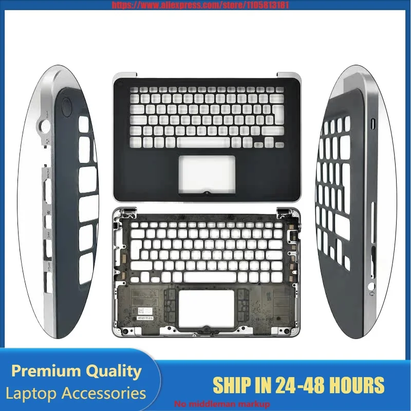 For Dell XPS 14 L421X Bottom Case Base Cover Palmrest Keyboard Assembly 0244V9 Laptop Replacement Parts
