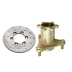 Front Wheel Rim Hub Flange For China ATV 50cc 70cc 90cc 110cc 125cc Quad Bike Scooter 4 Whe 78mm*3 hole M8