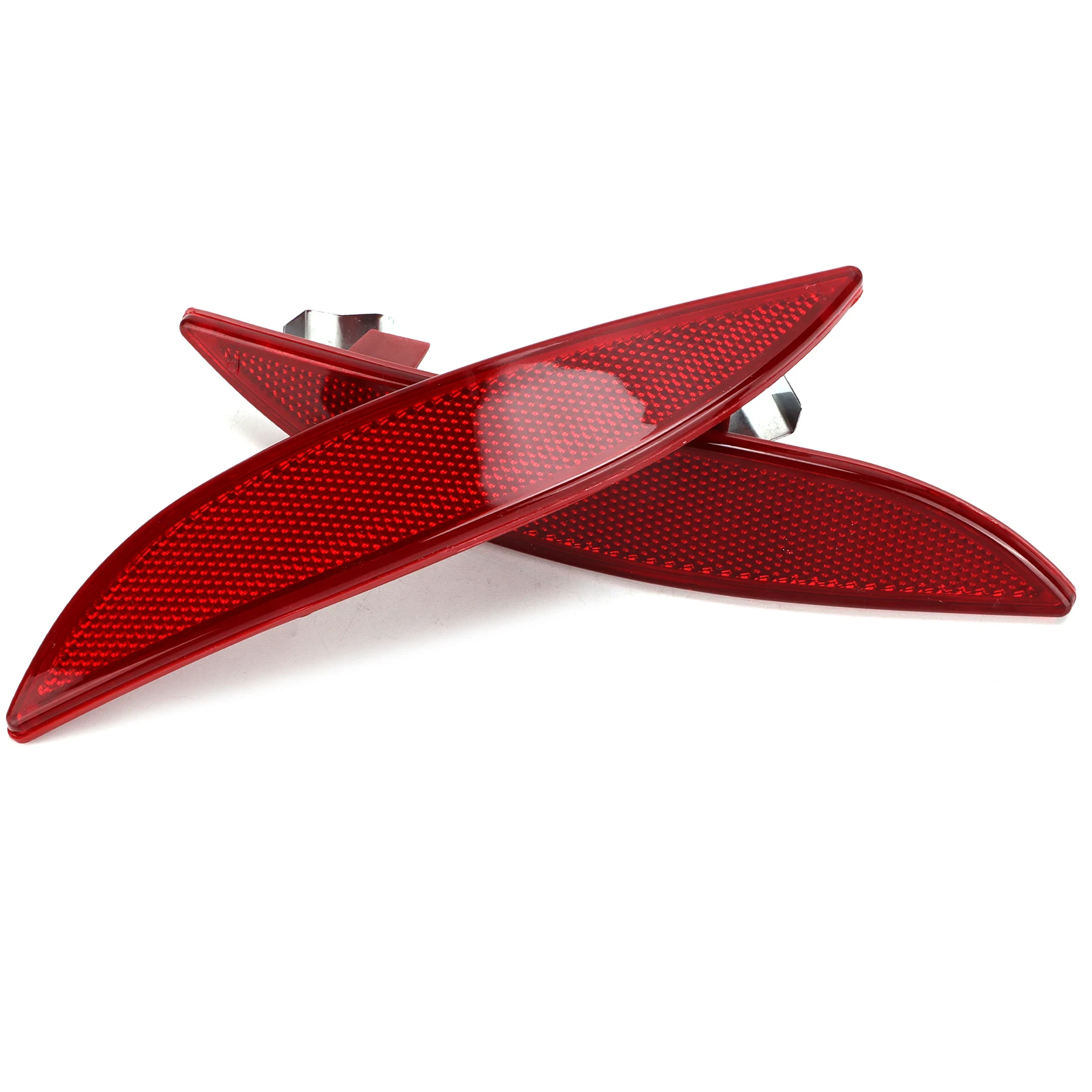 1 زوج عاكسات المصد الخلفي 265650004R أجزاء استبدال ل III فلوينس 265600004R 265650004R المصد الخلفي عاكس السيارة