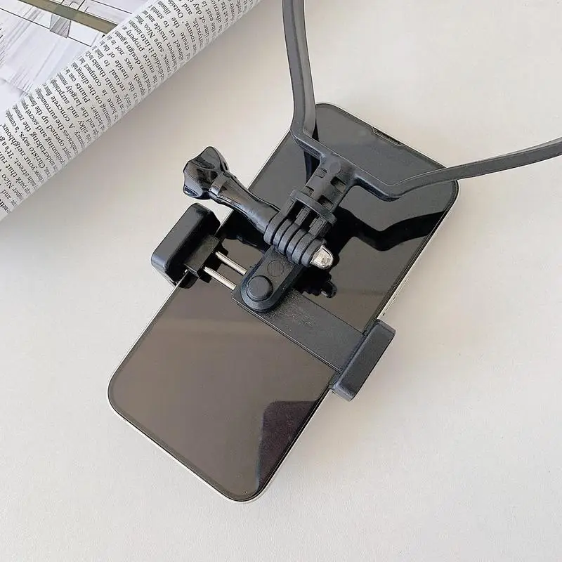 Крепление на шею телефона Стабильная подставка для мобильного телефона на шею Портативный шейный держатель для мобильного телефона Гибкий держатель для телефона на шею для кровати