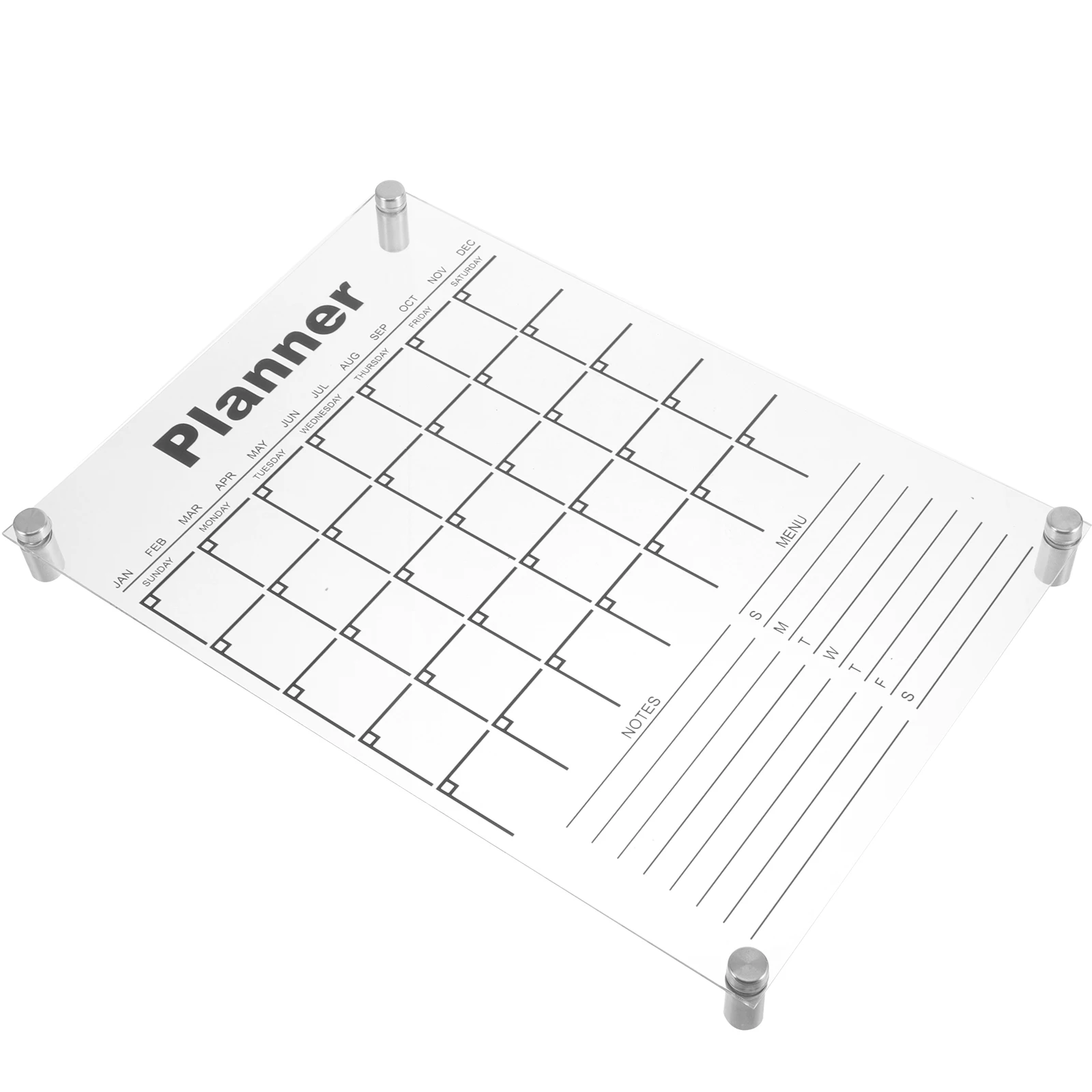 

Acrylic Wall Calendar Erasable Memo Board Month Planner Dry Erase Calendar Monthly Planner Sign Board
