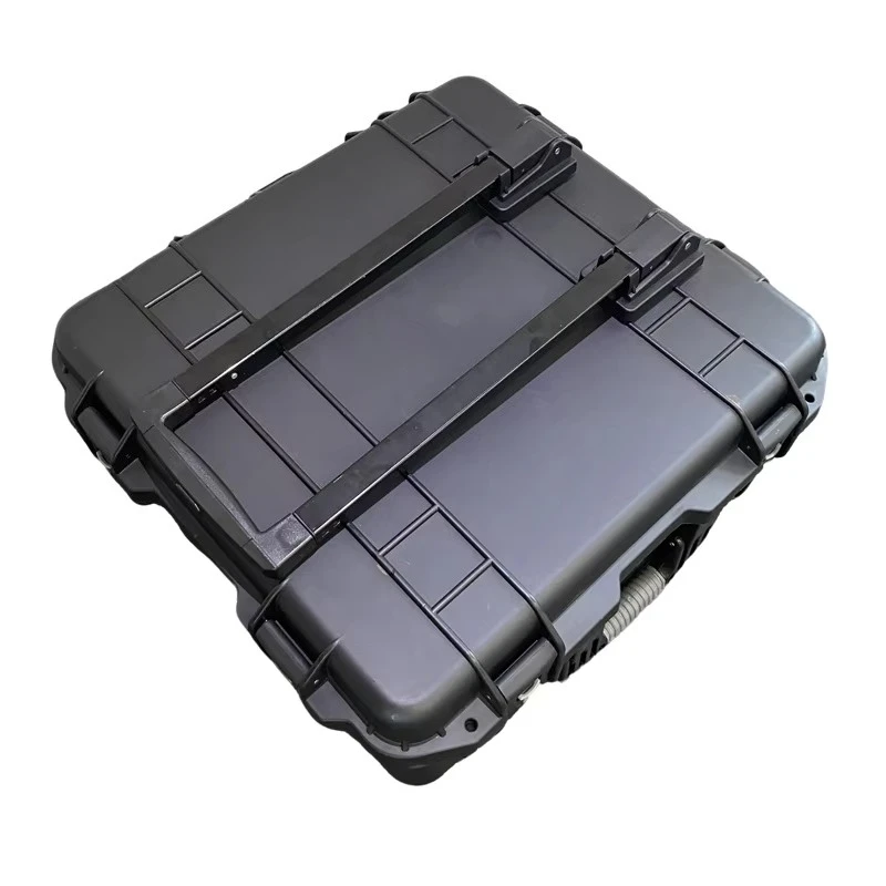 

Hard Plastic Large Makeup Case Trolley Case with Wheels IP67 Waterproof 80L Capacity for Instruments