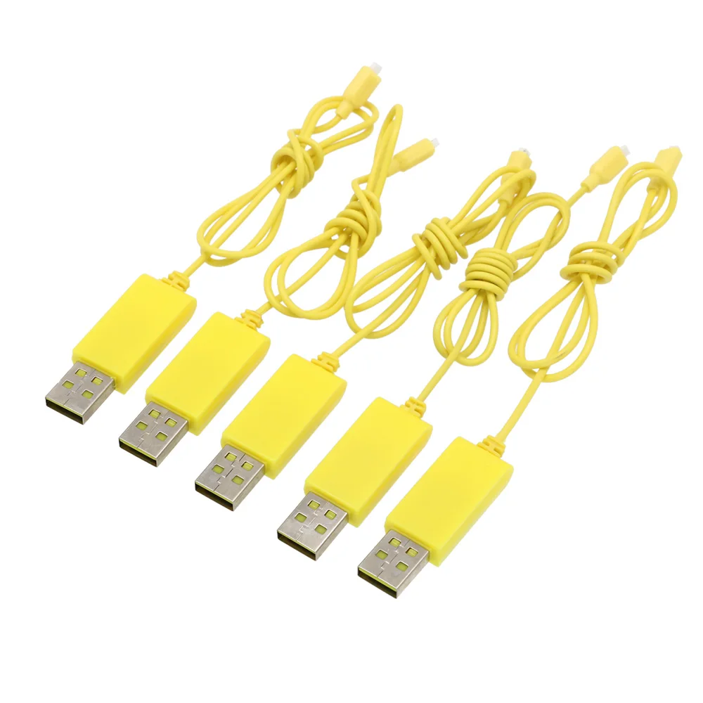 For Syma S107G S102G S108G S109G Mini Battery USB Charger Cable Wire 3.7V for S111G S026G W25 RC Helicopter Cheerson CX10