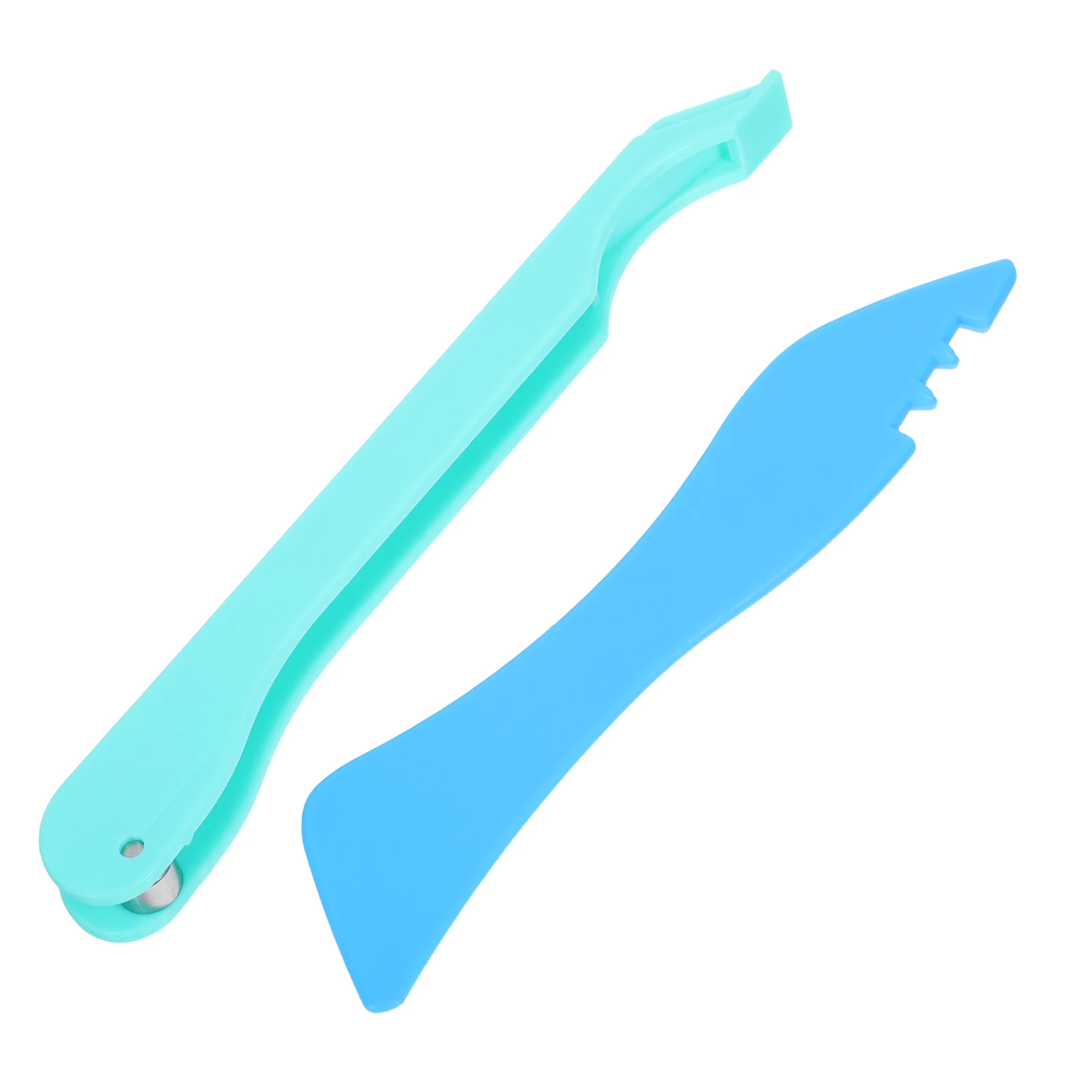 

2pcs Copper Foil Tool for Stained Crafts Durable Plastic Material Precision Ideal for Beginners Professionals Stained Glass