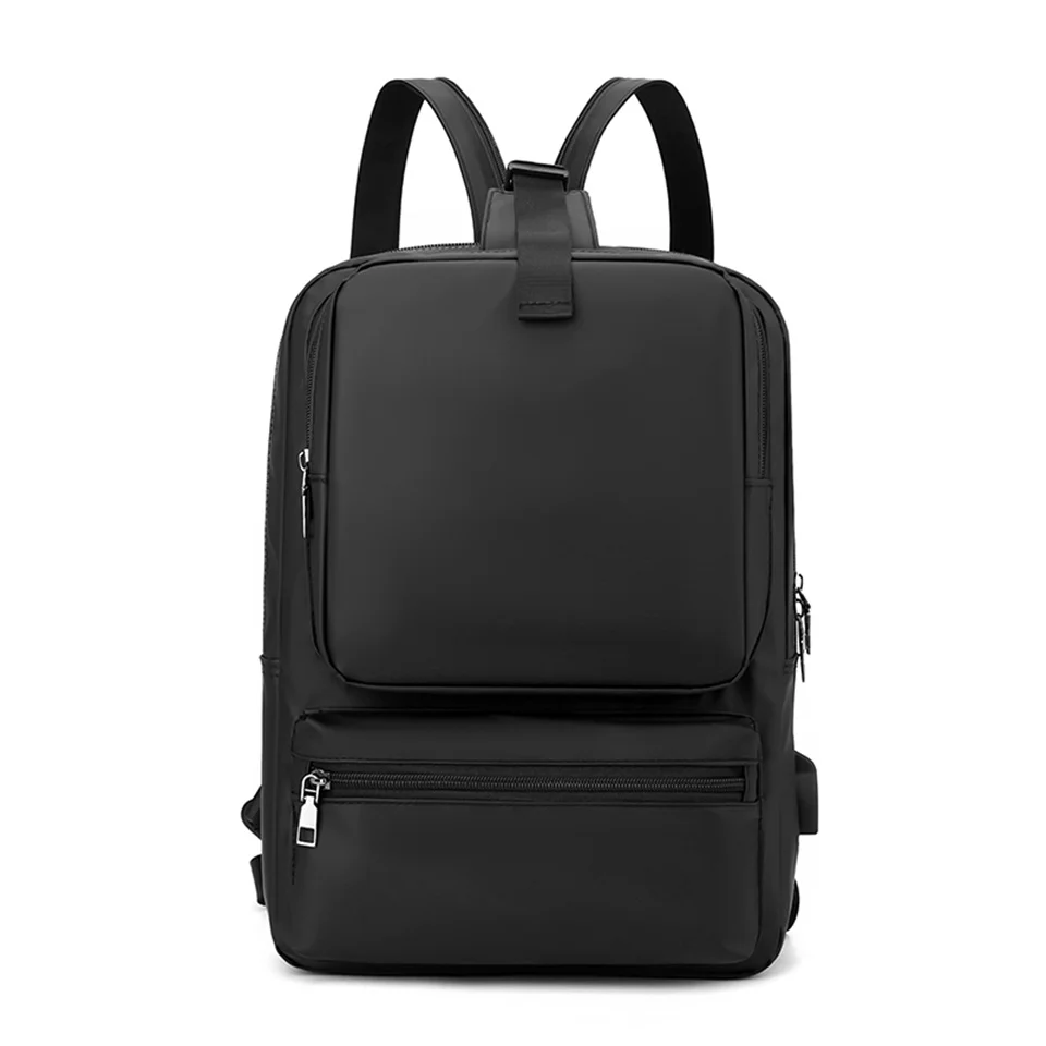 Man Laptop Backpack School Bag For Notebook Business Laptop Computer Bag Travel Shoulder Bag With Usb Charger