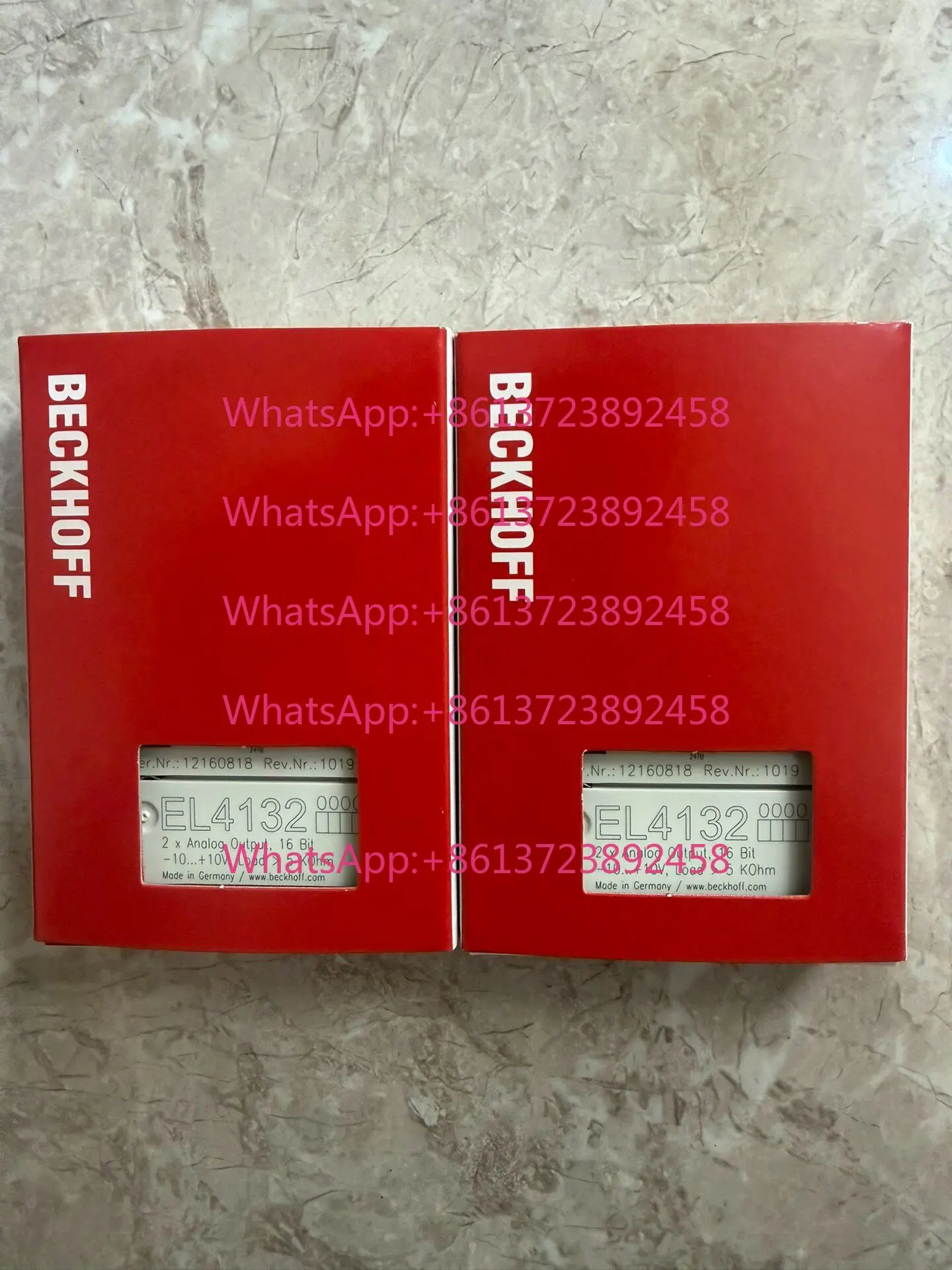 Beckhoff module EL4132 is spot genuine.
