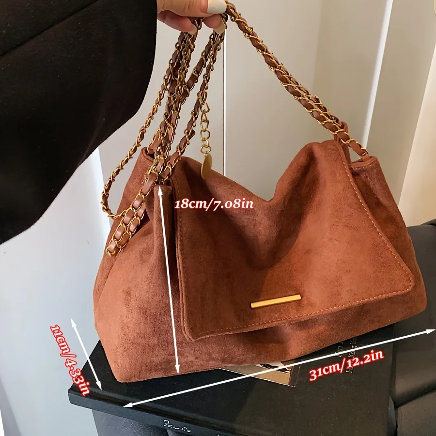 Perfect Lily Damen-Umhängetasche im Vintage-Stil, große Umhängetasche, elegante Handtasche mit abnehmbarem Riemen, langlebig für lässige formelle Veranstaltungen – Detail 8