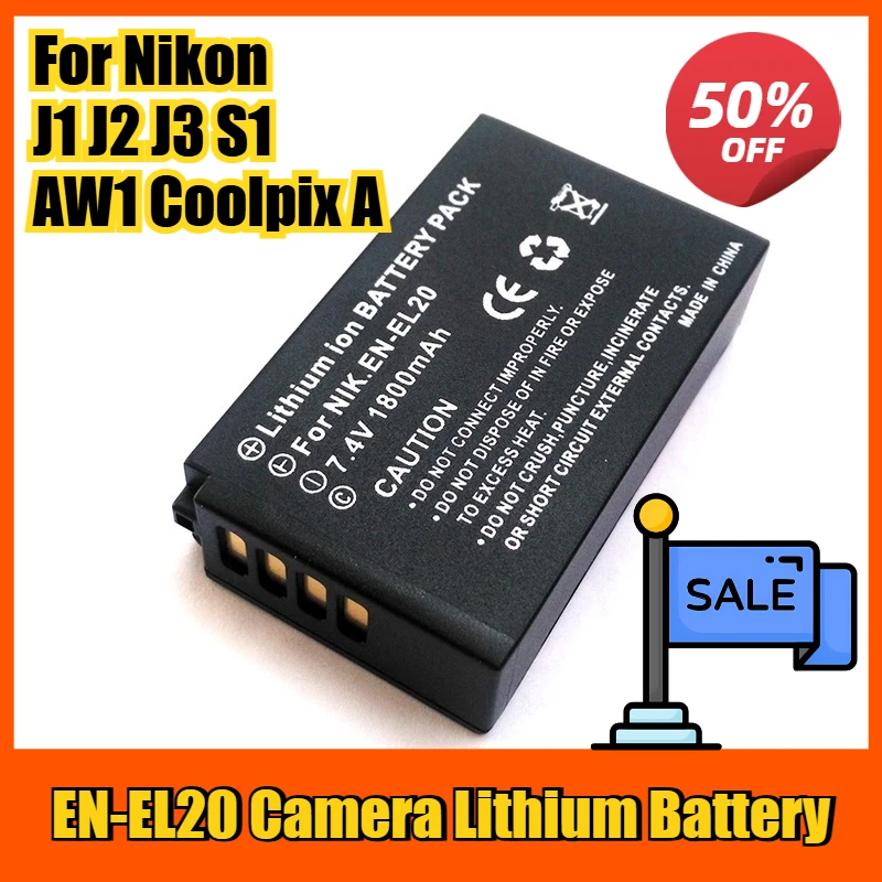 EN-EL20 Camera Lith… - image