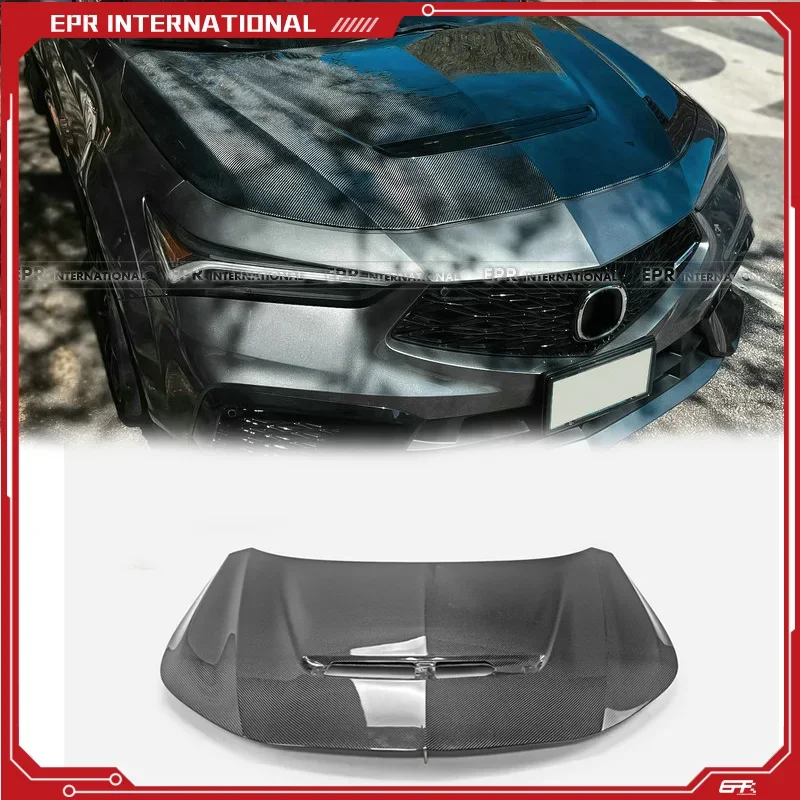 

For Integra Type S DE5 OEM Style Hood - Aftermarket Auto Part with Cube Weave Compatible with Integra Type S