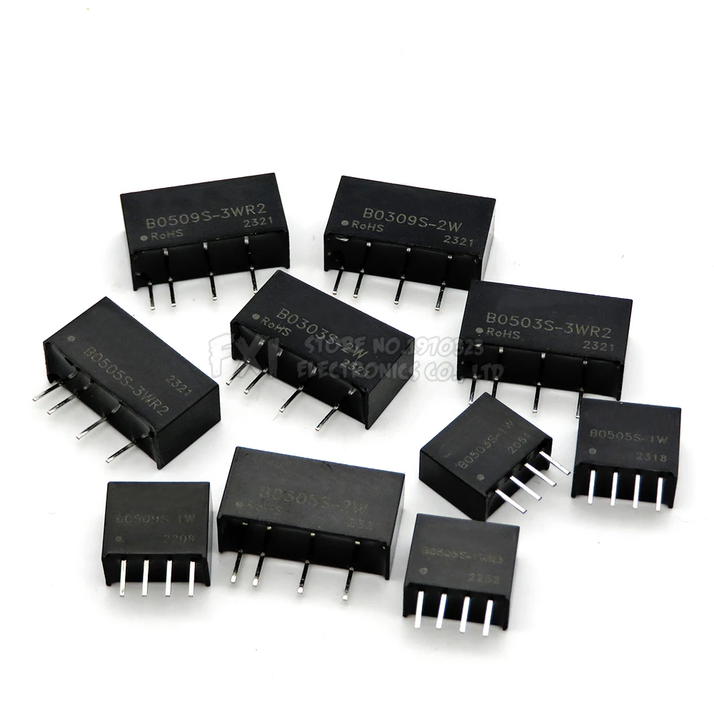 1PCS/LOT B0505S 1W 2W 3W B0303S B1205S B2405S B1212S A1212  regulated power supply module Isolating Switching Power B0505S-1W