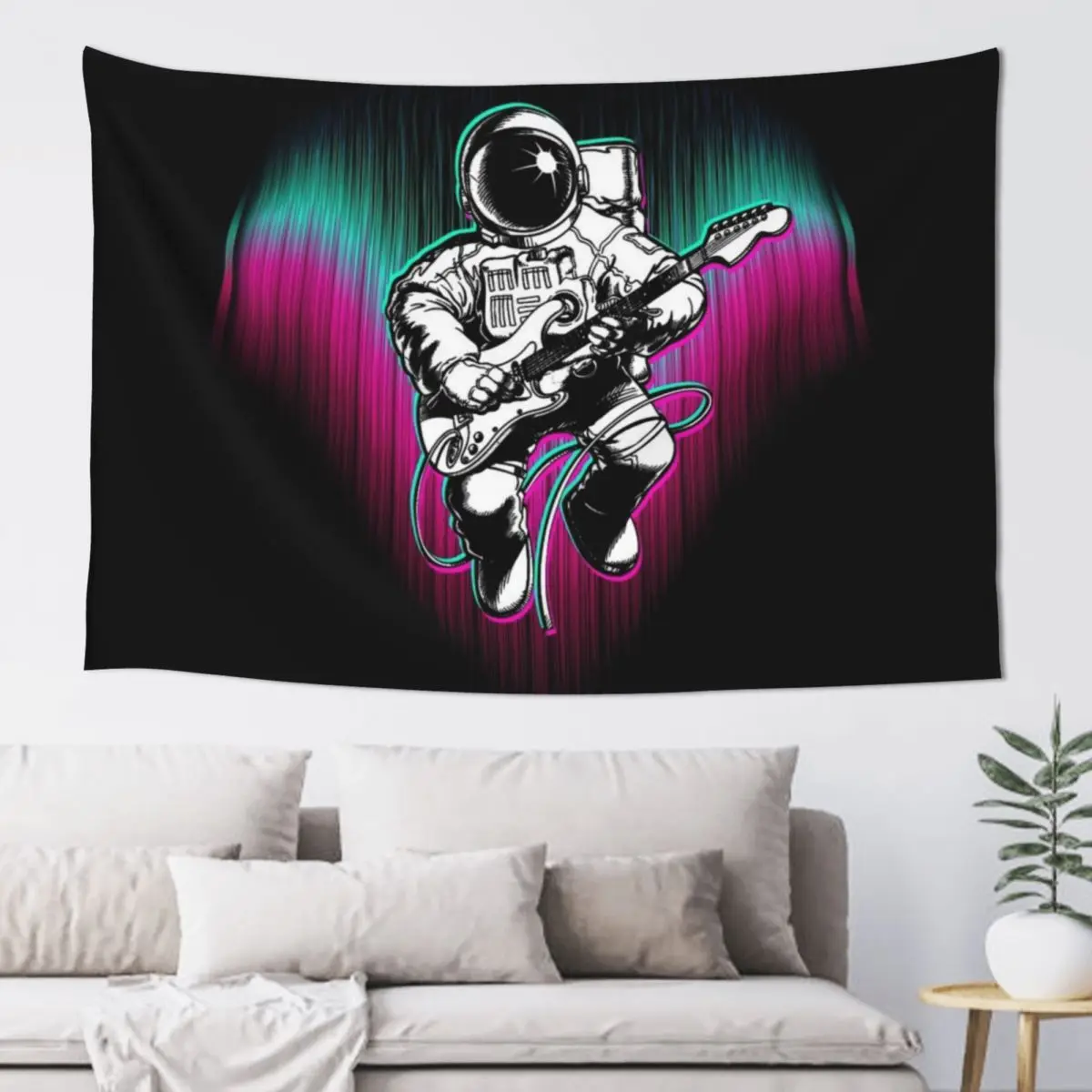 

Astronaut Guitar Tapestry Decor For Bedroom Decoration Pictures Room Wall Decorations For Room On The Wall Tapestry