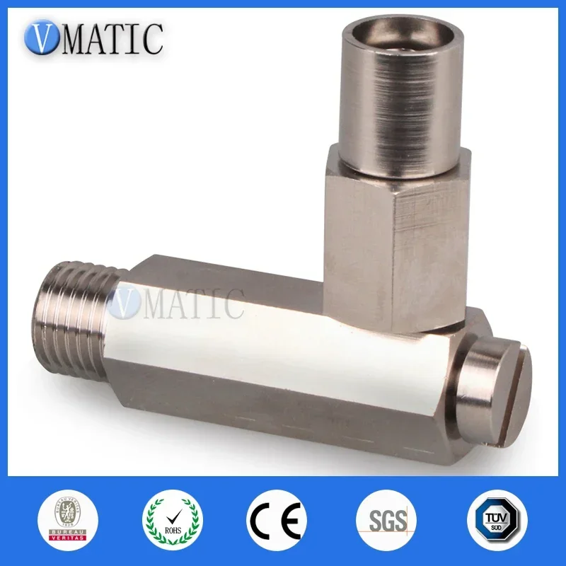 Free Shipping Liquid Glue Dispensing Valve Cartridge Syringe Feed Hole Extender Metal Fitting Adapter