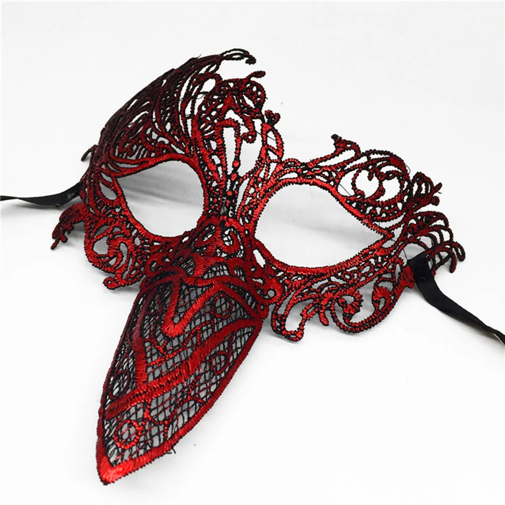 Birthday Party Mask Lace Eyemask Prom Props Flower Bird Luxury Women's Charming Nightclub