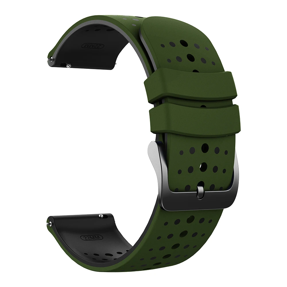 الإفراج السريع العصابات 22 مللي متر ل Garmin D2 الهواء X15/Venu 4 3 2 45 مللي متر/Forerunner 570 47 مللي متر 265 255 سيليكون حزام حزام الساعات سوار #6
