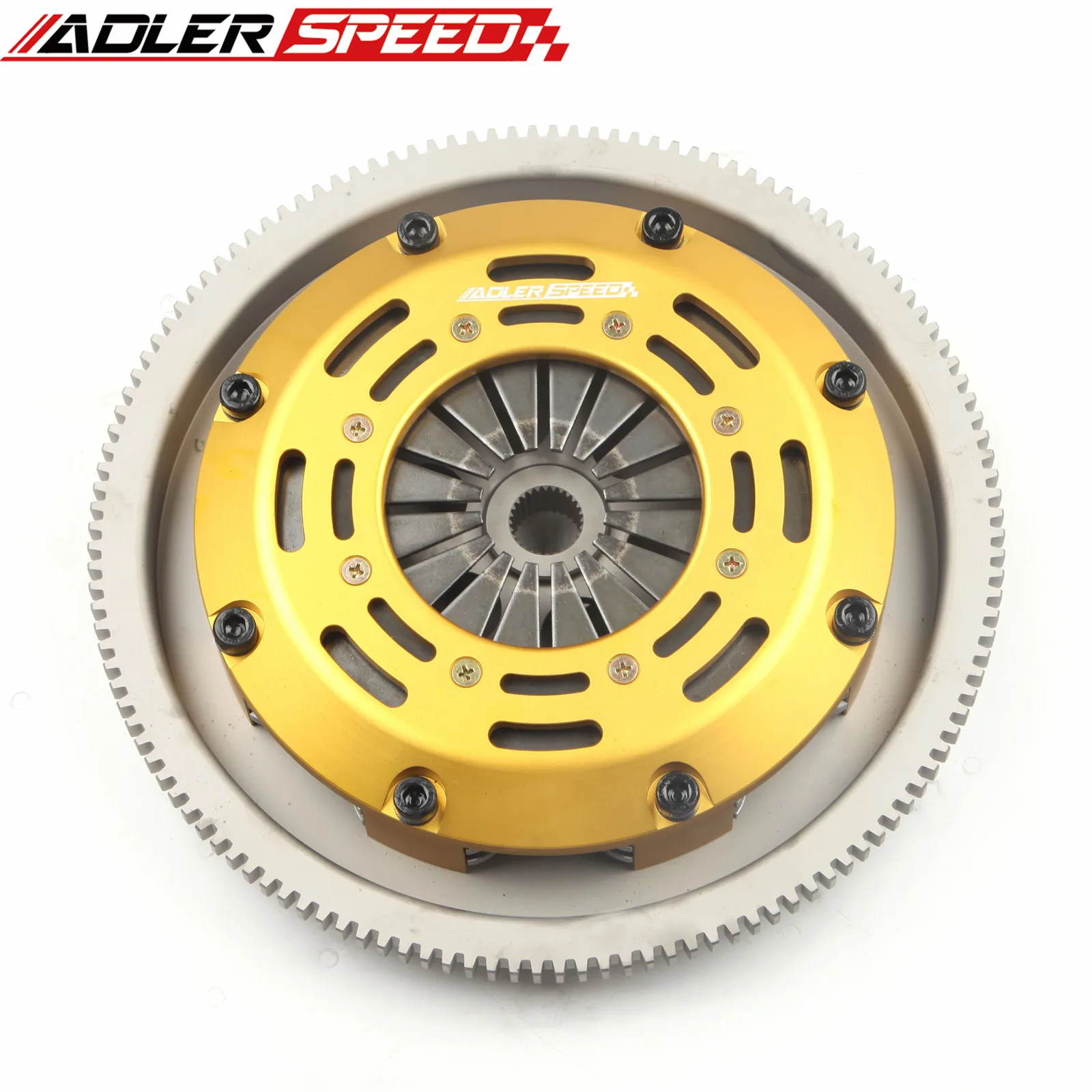 ADLERSPEED RACING CLUTCH TWIN DISC KIT FOR Audi TT 1.8T FWD 5-speed For VW Beetle Golf  Jetta TDI 1.9T 1.8T