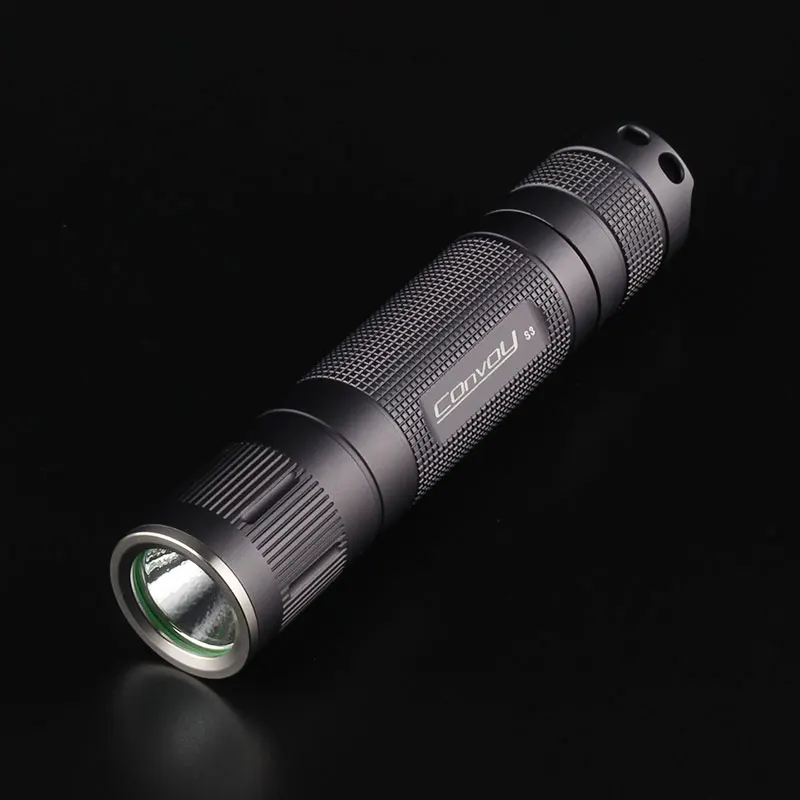 Convoy S3 Nichia 519A R9080 Flashlight 12 Groups Linterna Led 18650 Mini Flash Light Torch Fishing High Power Lamp Work Latarka