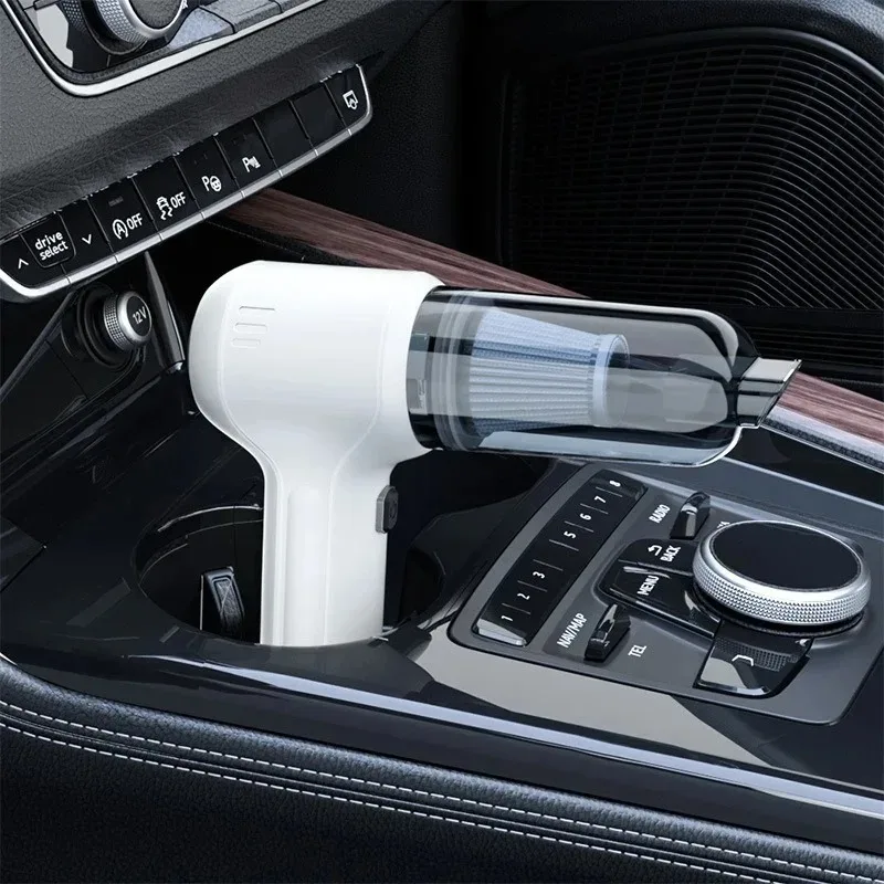 Car Vacuum Cleaner 4 In1 Wireless Vacuum Cleaner Handheld Vacuum Pump For Car Cleaner Cordless Powerful Nail Pump Car Accessory