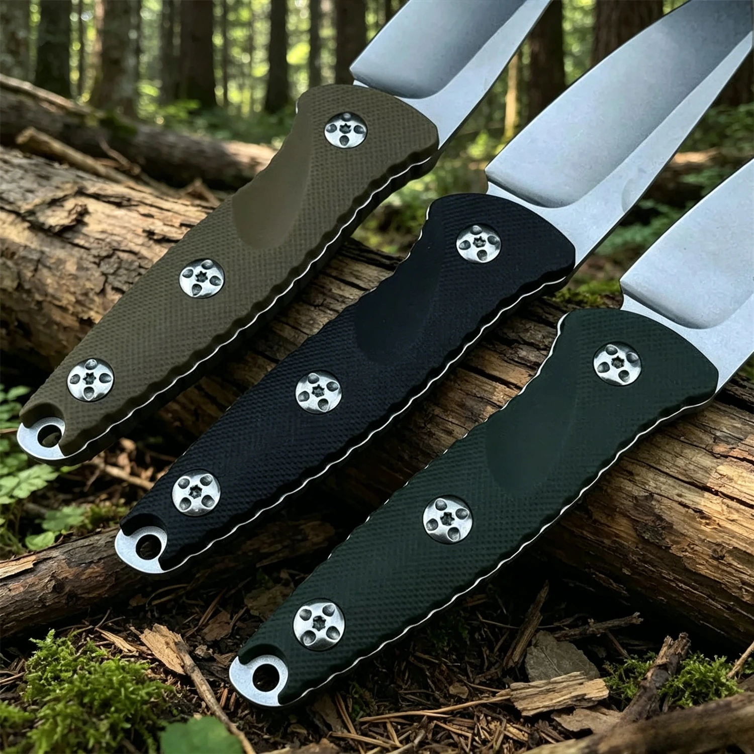 Model 93M Outdoor Fixed Blade Knife 8Cr13MoV Blade Wearproof Nylon Fiber Grip Daily Carry Camping Utility Knives Tools view 4