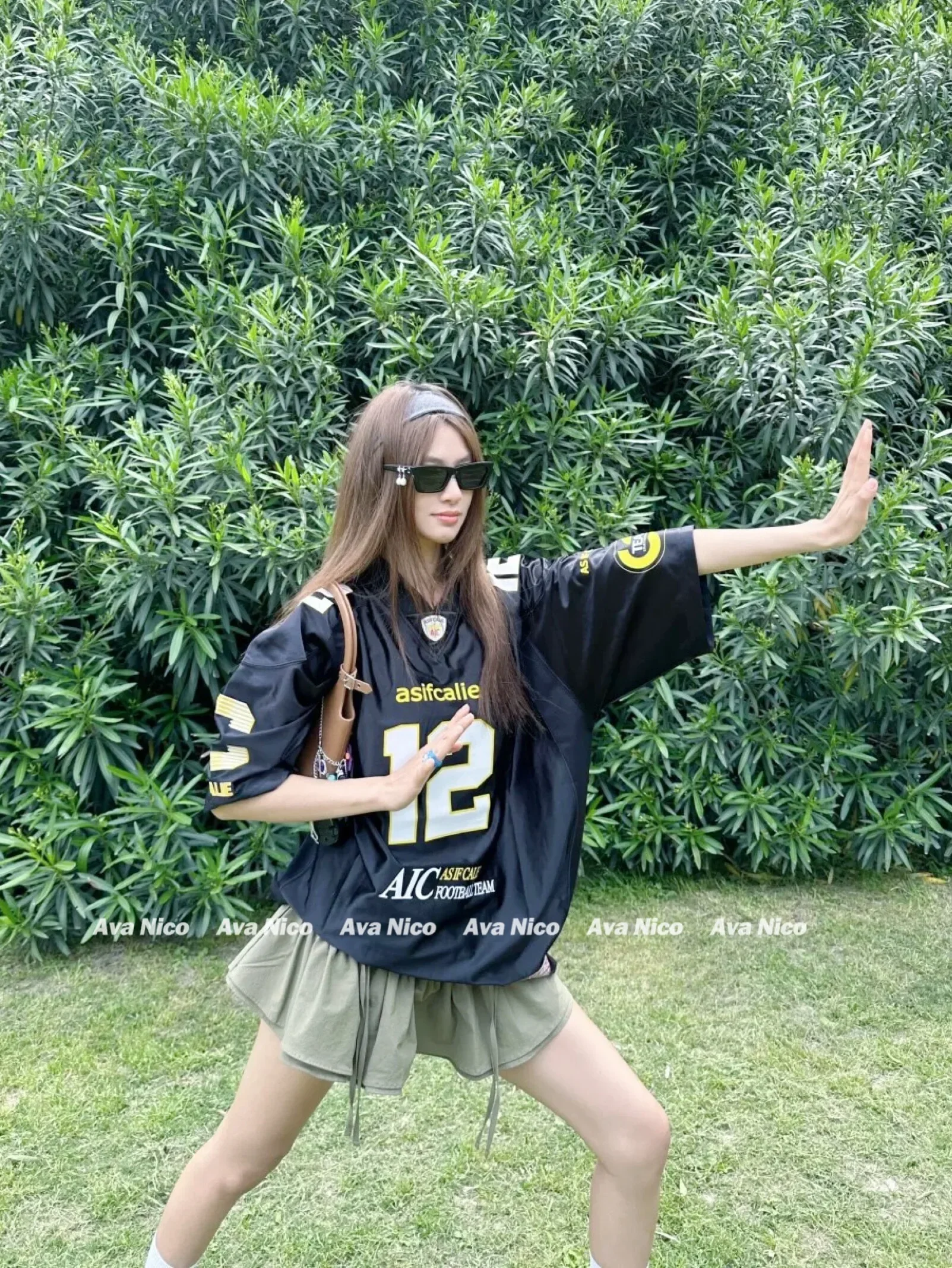 

High Quality Hot Selling Printed Loose Short Sleeved T-shirt for Women's Niche Casual Sports Jerseys Oversized T Shirt Harajuku