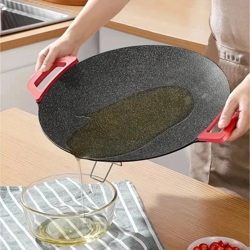 Electric Indoor Griddle Pan,Non-Stick Electric Bbq Grills,Portable Countertop Electric Grills Pan,For Family Gathering view 5