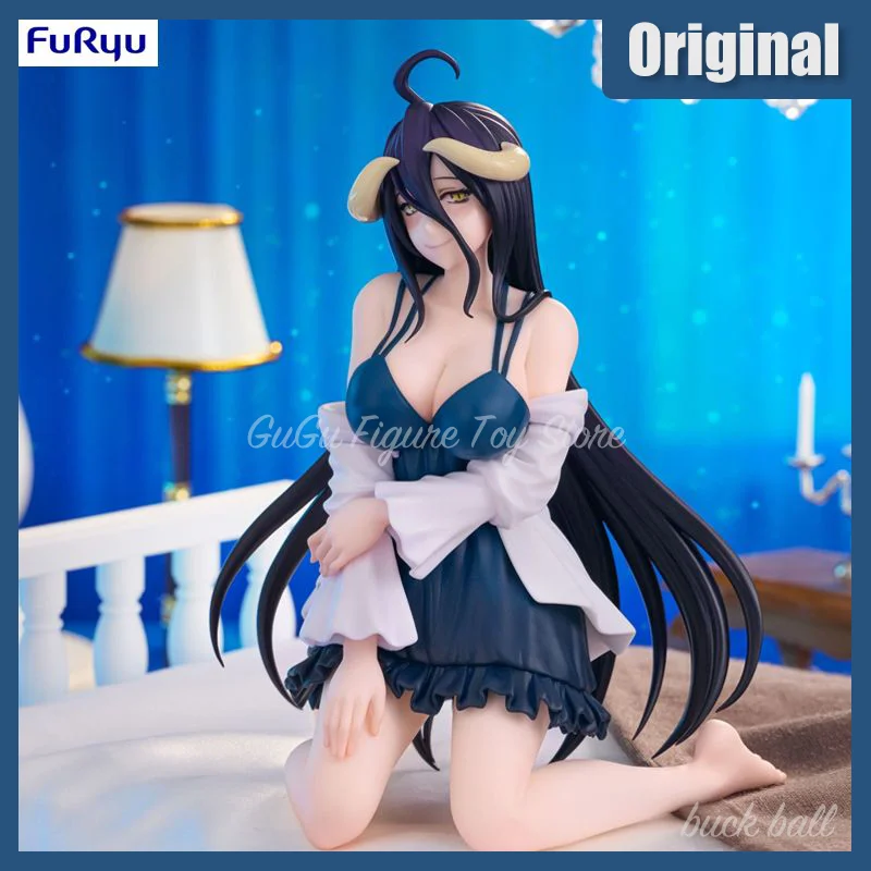 Original Overlord Figures Albedo Anime Figure Pvc Statue Model Doll Cute Ornament Collection Room Desk Decoration Toys Gifts