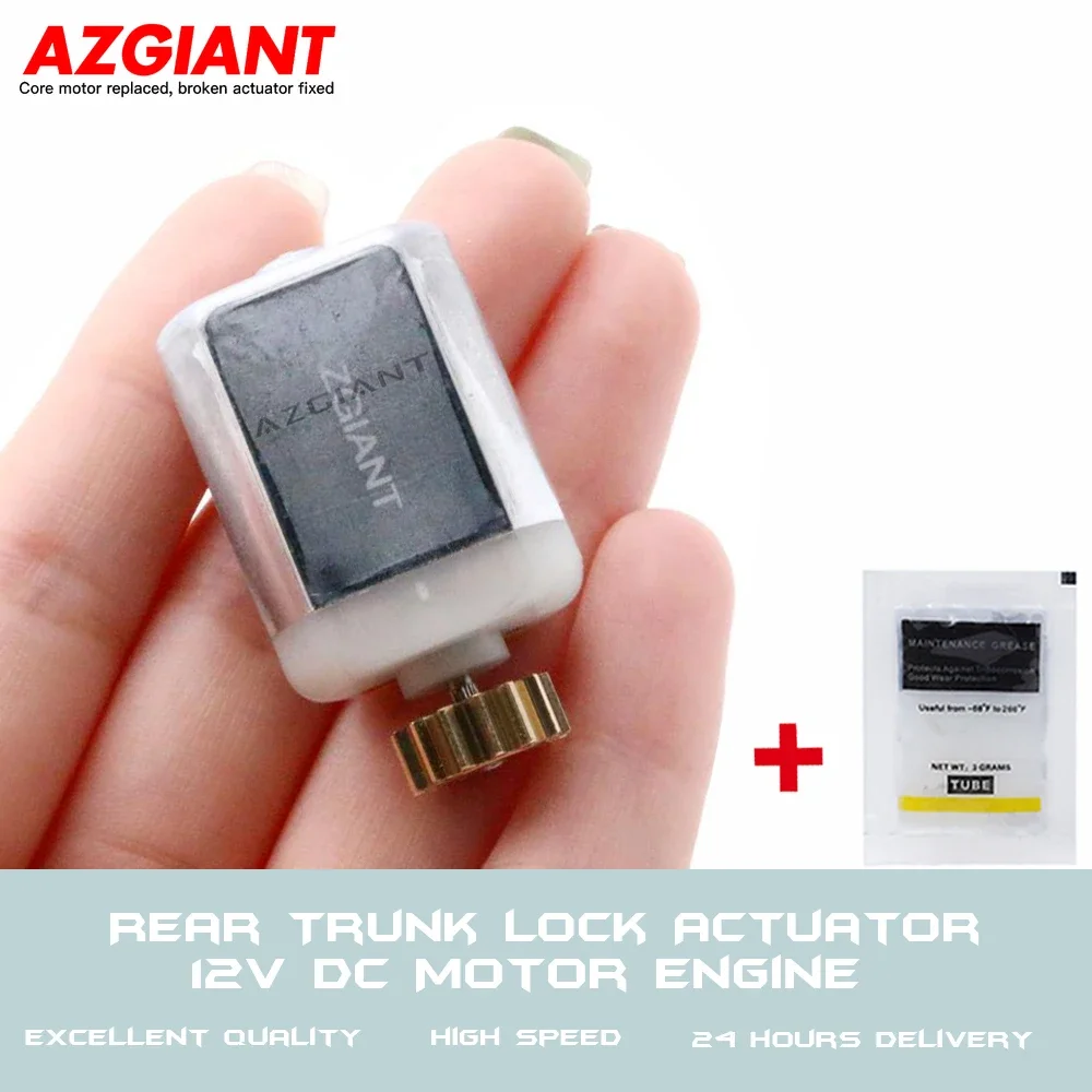 

AZGIANT Rear Trunk Lock Actuator for Central Locking System High-Quality 12V DC Motor Engine For Peugeot 307 CC 2001-2007