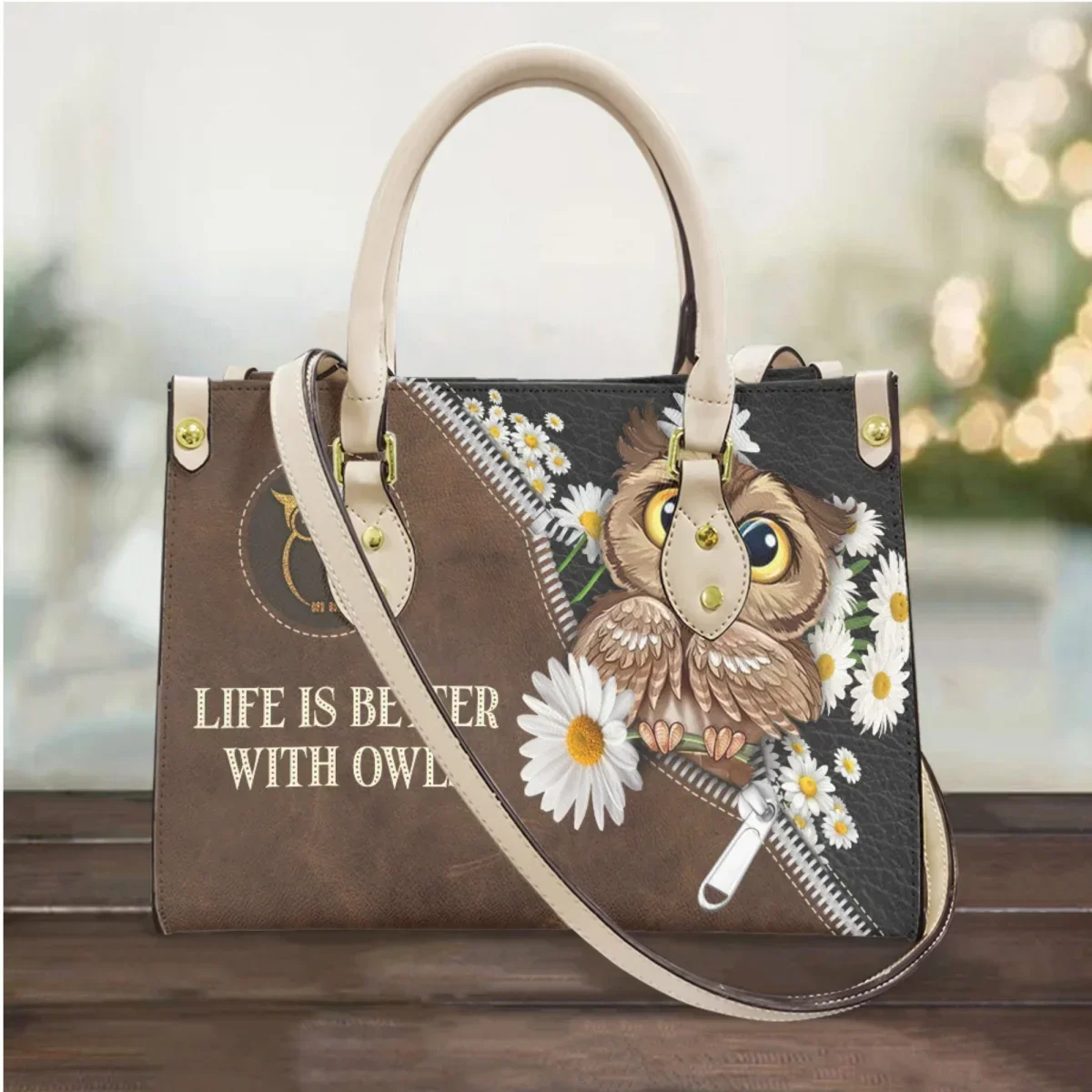Жизнь становится лучше с сумками Owls Handbags: женская винтажная сумка через плечо из искусственной кожи 2023 года, маленькая женская сумка-тоут, сумка через плечо для девочек, женская сумка.