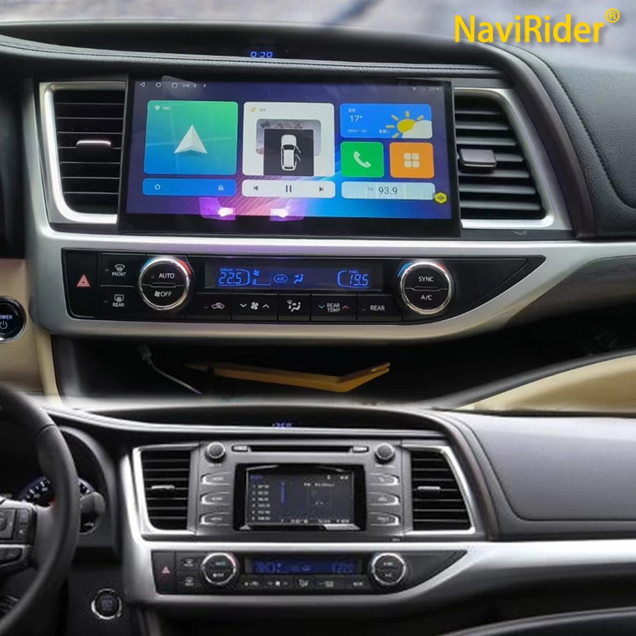 

Автомобильный радиоприемник Android 13 для Toyota Highlander 3 XU50 2013 - 2018 2020 мультимедийный видеоплеер Навигация стерео 12,3 ''сенсорный экран