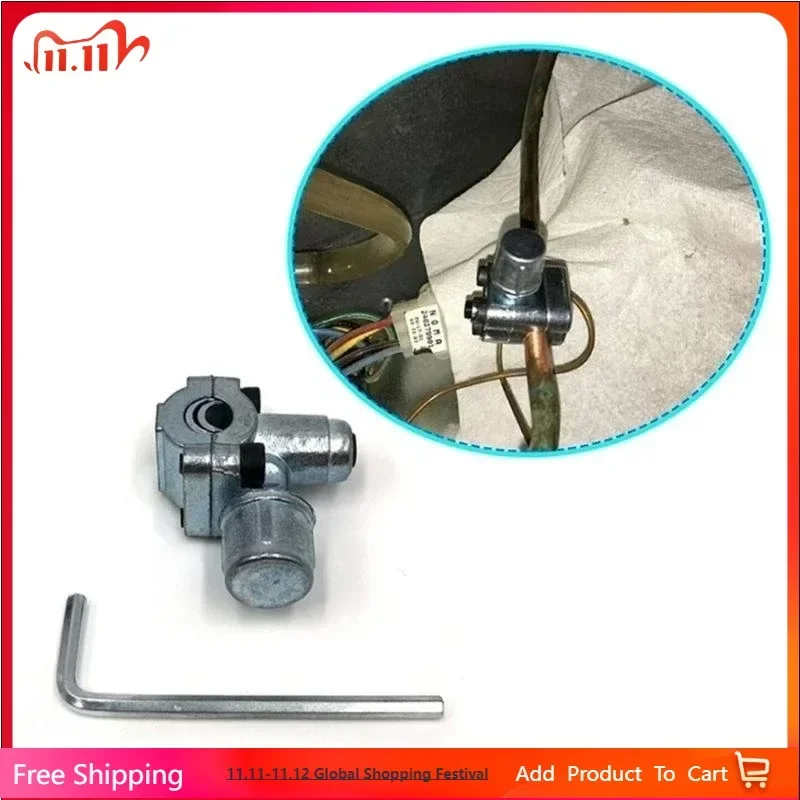 652F BPV31  Piercing Tap  Replacement Universal Adjustable  Fits for HVAC Refrigerants System Durable
