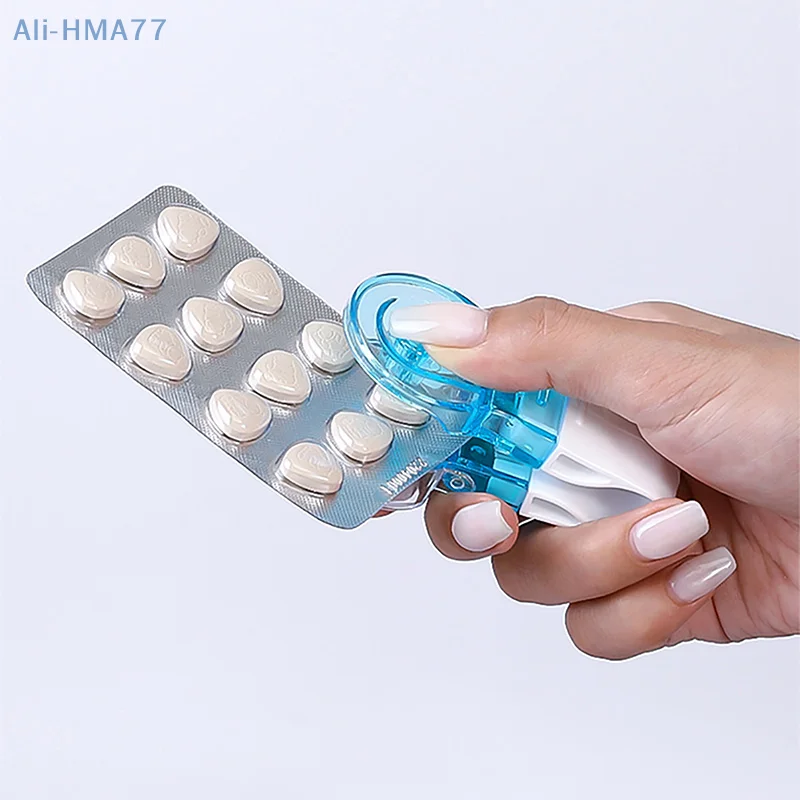 

1 Pc Portable Pill Taker Medicine Storage Box Anti Pollution Pill Tablet Crusher for Personal Health Care