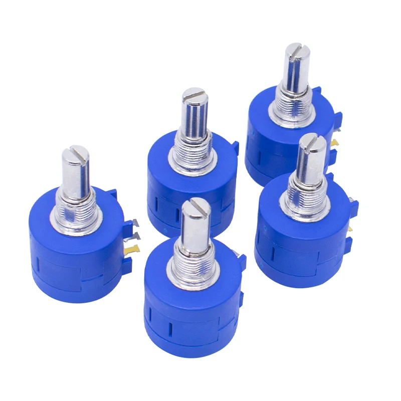 Wavgat 3590S Multiturn Potentiometer 500 1K 2K 5K 10K 20K 50K 100 Ohm Potentiometer Verstelbare Weerstand 3590 102 202 502 103