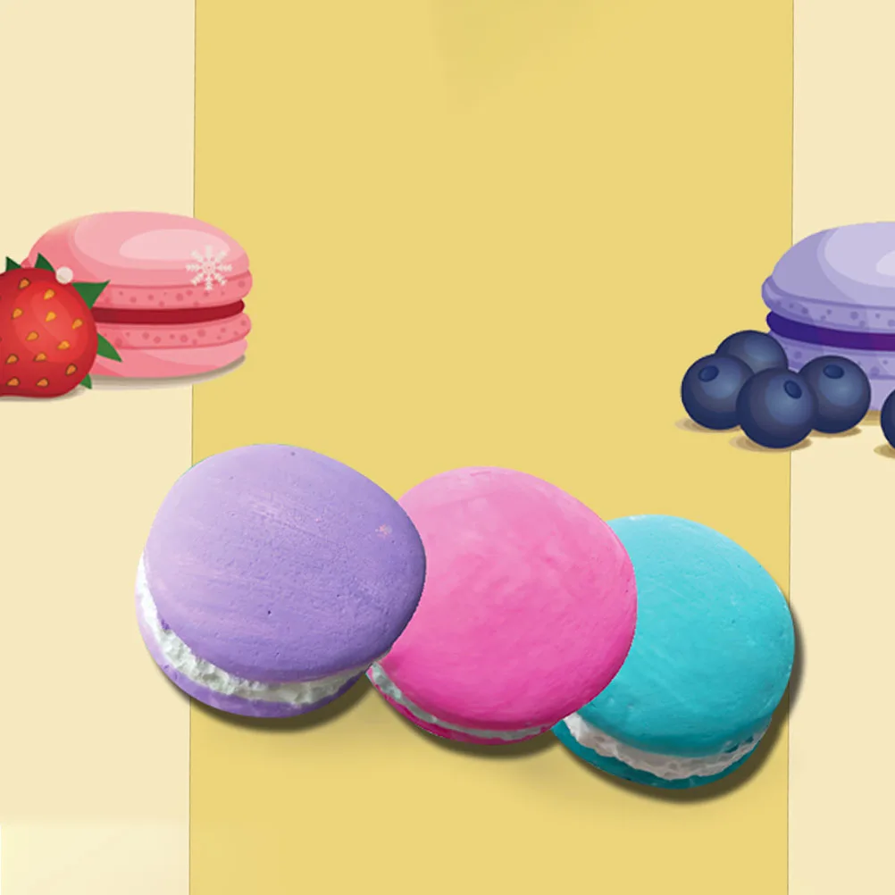 

Plaster Macarons Kids Paint Set Gypsum Molds Art Projects Safe Fun Creative DIY Graffiti Toy Coloring Kit