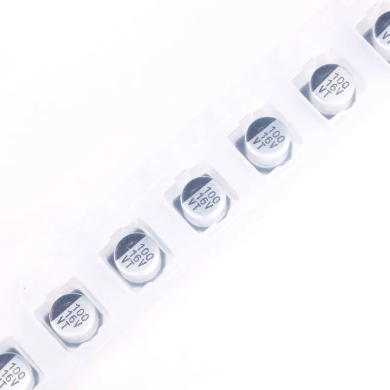 10pcs/lot 100UF 16V SMD Aluminum Electrolytic Capacitors 16V 100UF 6.3*5.4MM 16 V 100 UF Electrolytic Capacitor