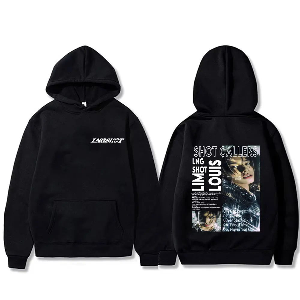 

Korean Band Lngshot Shot Callers Graphic Hoodie Men Women Kpop Fashion Trend Streetwear Male Vintage Casual Oversized Pullover