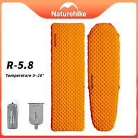 Naturehike Inflatable Mat Ultralight 5.8 High R Value Warm Sleeping Pad Portable Outdoor Camping Tent Single Moisture-proof Mats