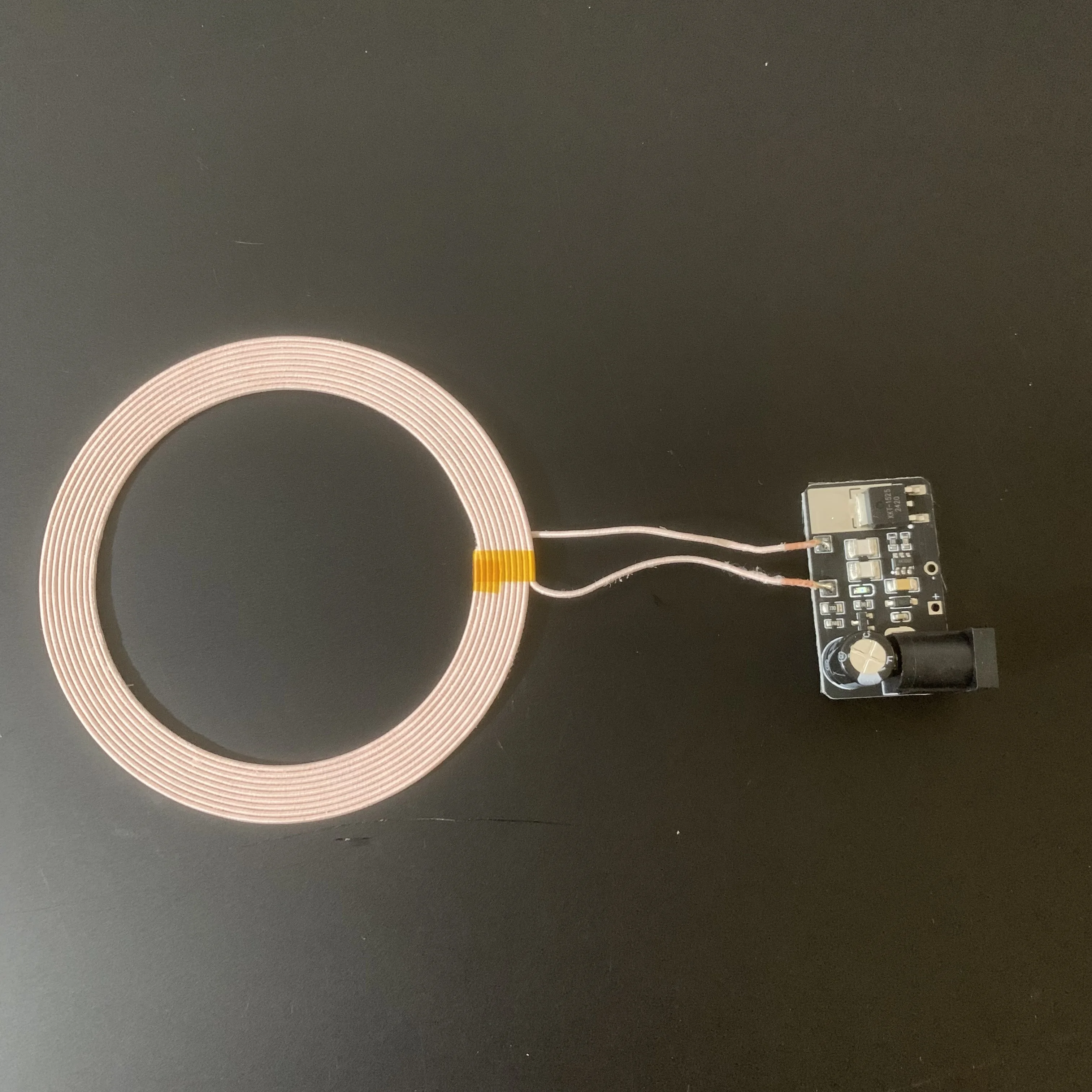 Imagem -04 - Fonte de Alimentação sem Fio Transmissor Bobina Indução Receptor dc 24v Iluminação Led 0150 mm Pcs