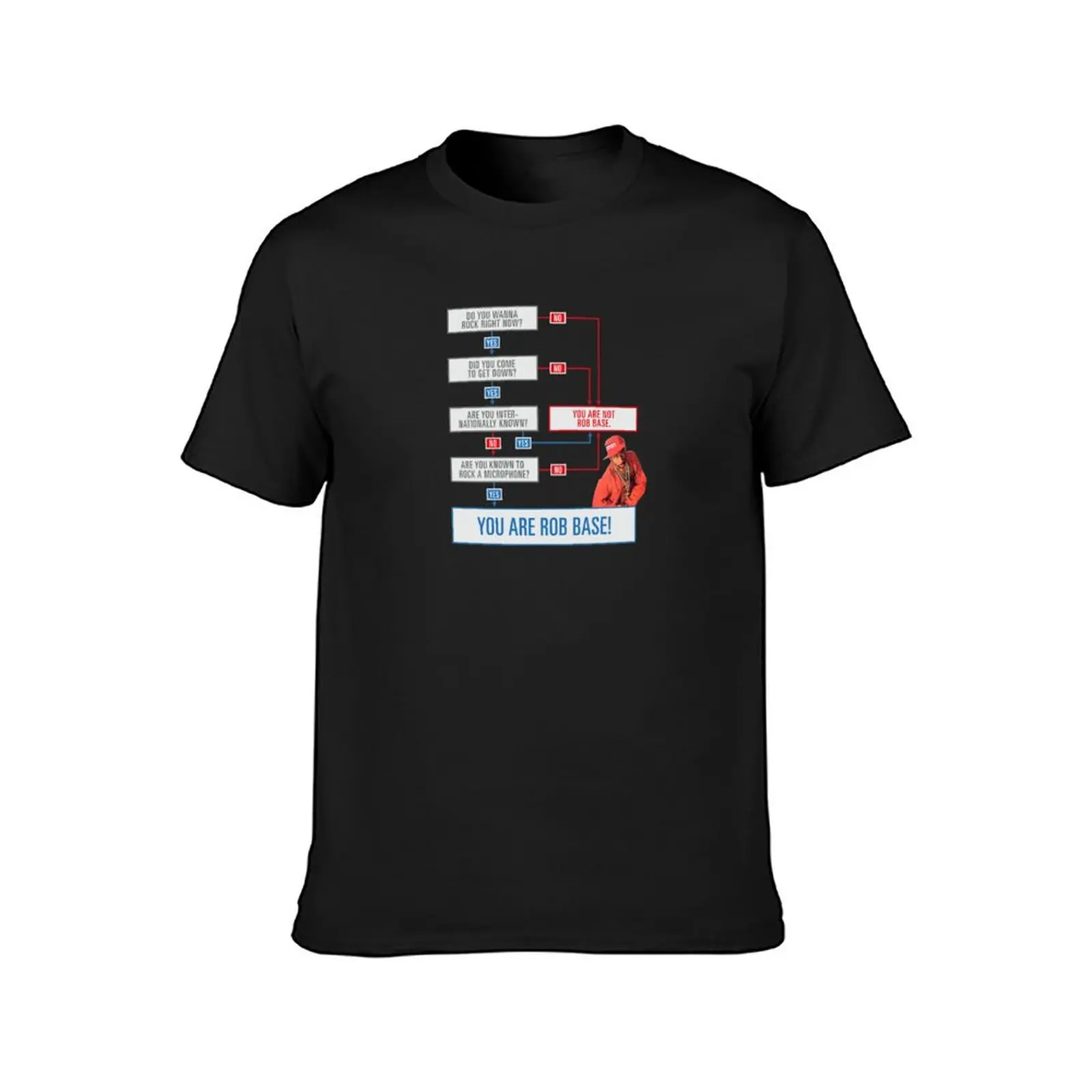 Rob Base Decision Tree T-Shirt customs design your own customizeds black t shirts for men