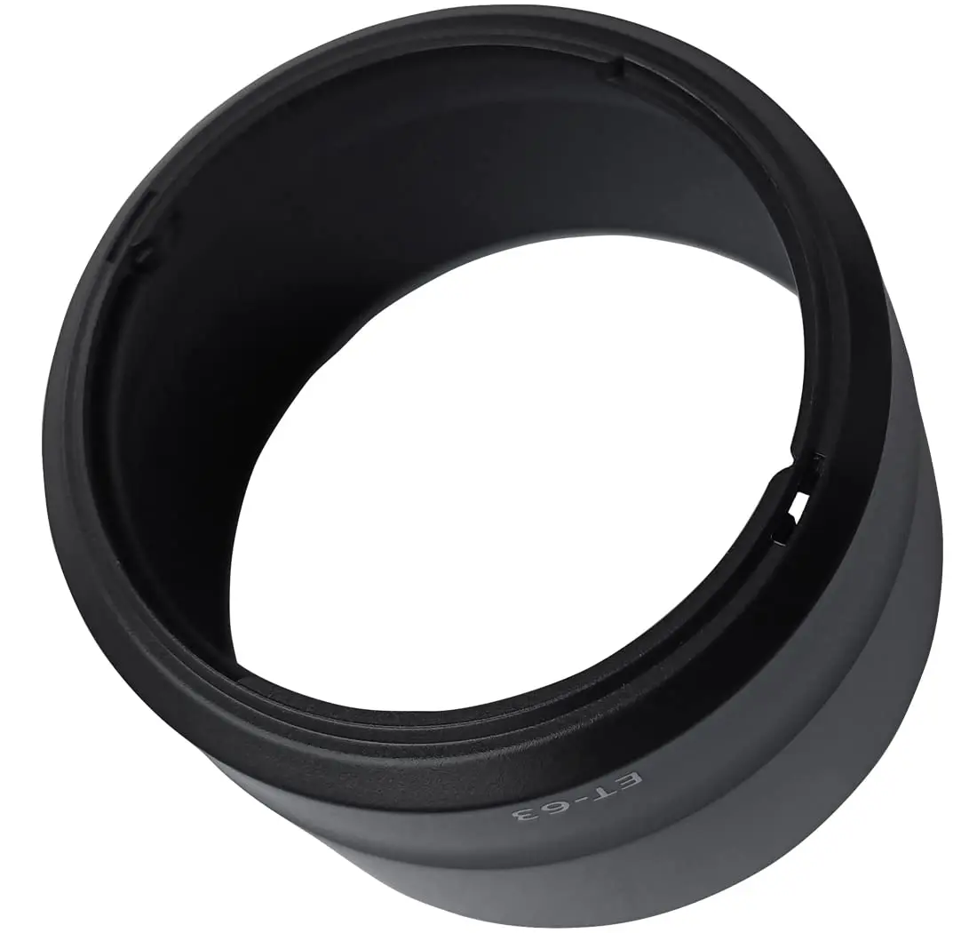 ET-63 58mm et63 렌즈 후드 가역 카메라 액세서리 Canon 750D 760D EF 55-250mm f4-5.6 IS STM 렌즈