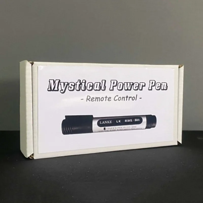 Mystical Power Pen - Remote Control Magic Tricks Mental Power Pen Magician Close Up Illusions Gimmick Funny Mentalism Magia Prop