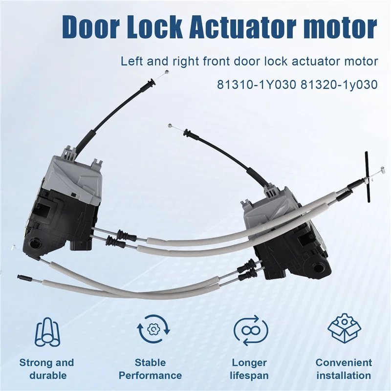 

Classy-For Kia Picanto Morning Left Front Right Front Door Lock Actuator Motor 81310-1Y030 81320-1Y030