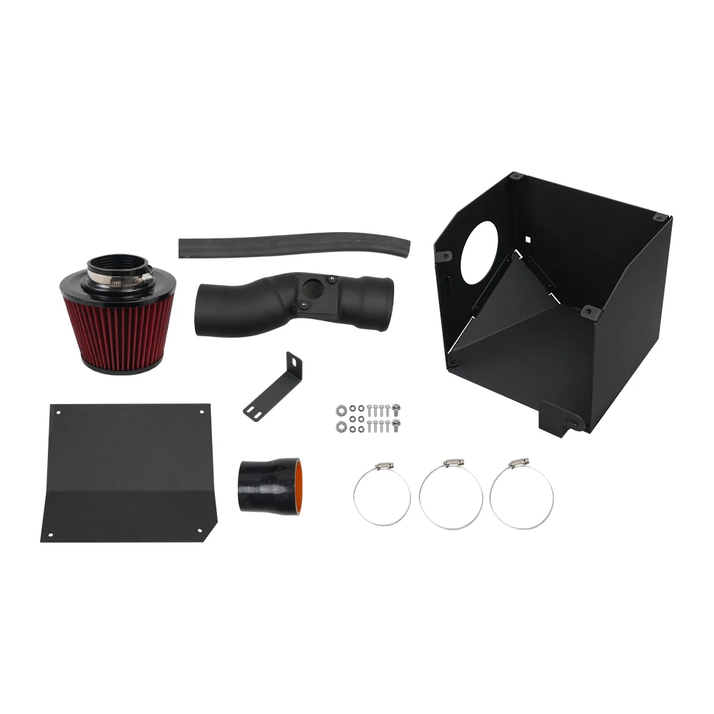

SXLL 2017 1.5T Black New Auto Parts Cold Air Filter Intake Kit AF-1069-BK Sports Intake