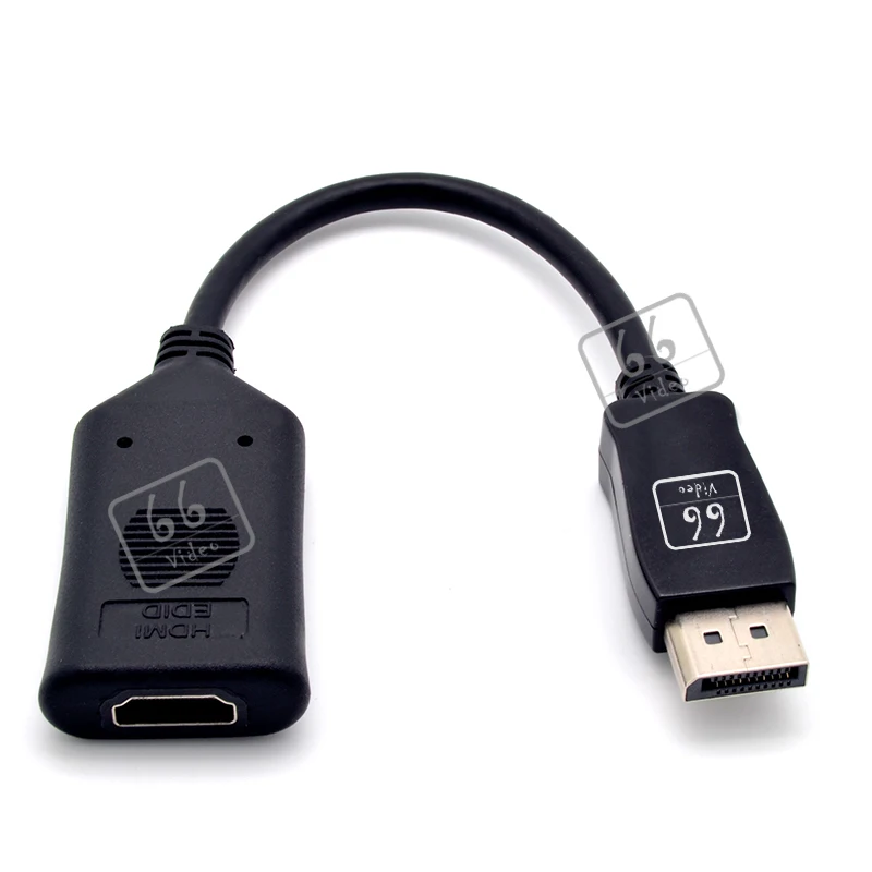 DP DVI VGA HDMI EDID Emulator Adapter Dummy Plug Virtueel Display voor Extender/KVM Switch/AV-ontvanger/Videosplitters/VR