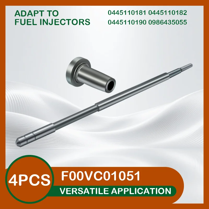 F00VC01051 F00VC01313 F00VC01044 F00VC01371 4Pcs - Valve Components of Automobile Accessories For BOSCH Chaochai ISUZU YF1828