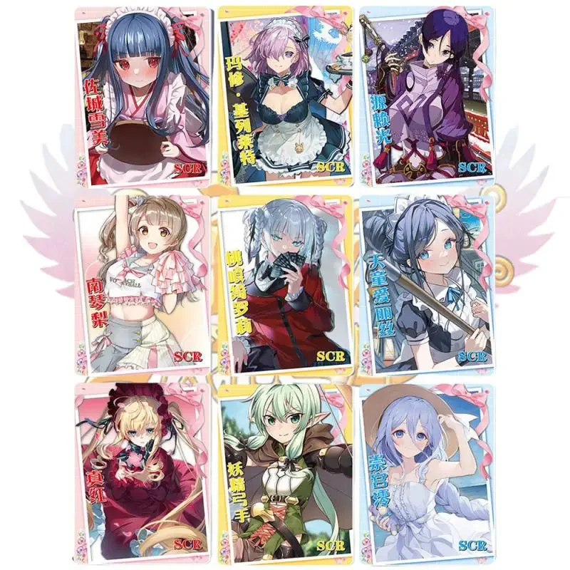 Anime Goddess Story 2M13 Rare PTR PR MSR UR SSR SER Collectible Card Mash Hatsune Miku Altria Rem Toys for boys Birthday Present