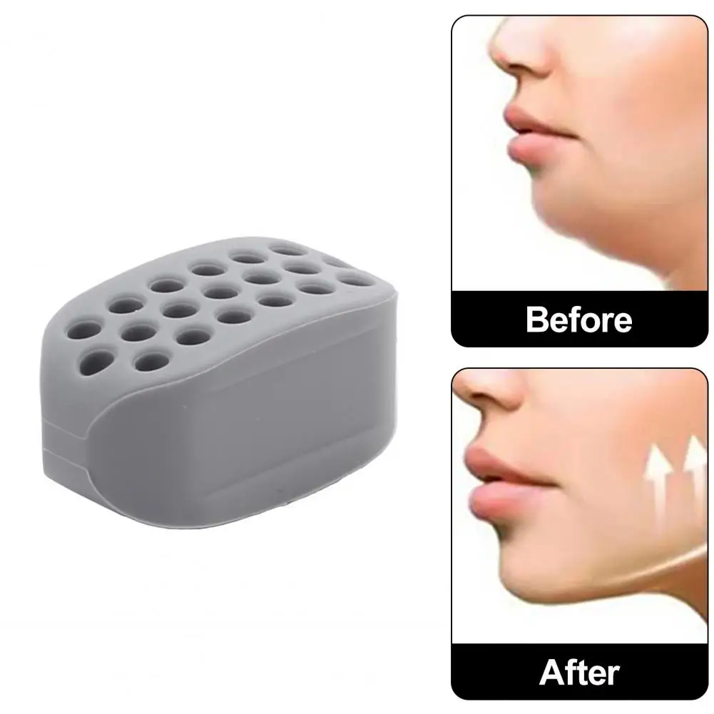 4Pcs Silicone Jaw Exerciser Men Women Face Muscle Sculpting Jaw Bone Strengthener Jawline Shaper Trainer Ejercicios Mandibulares