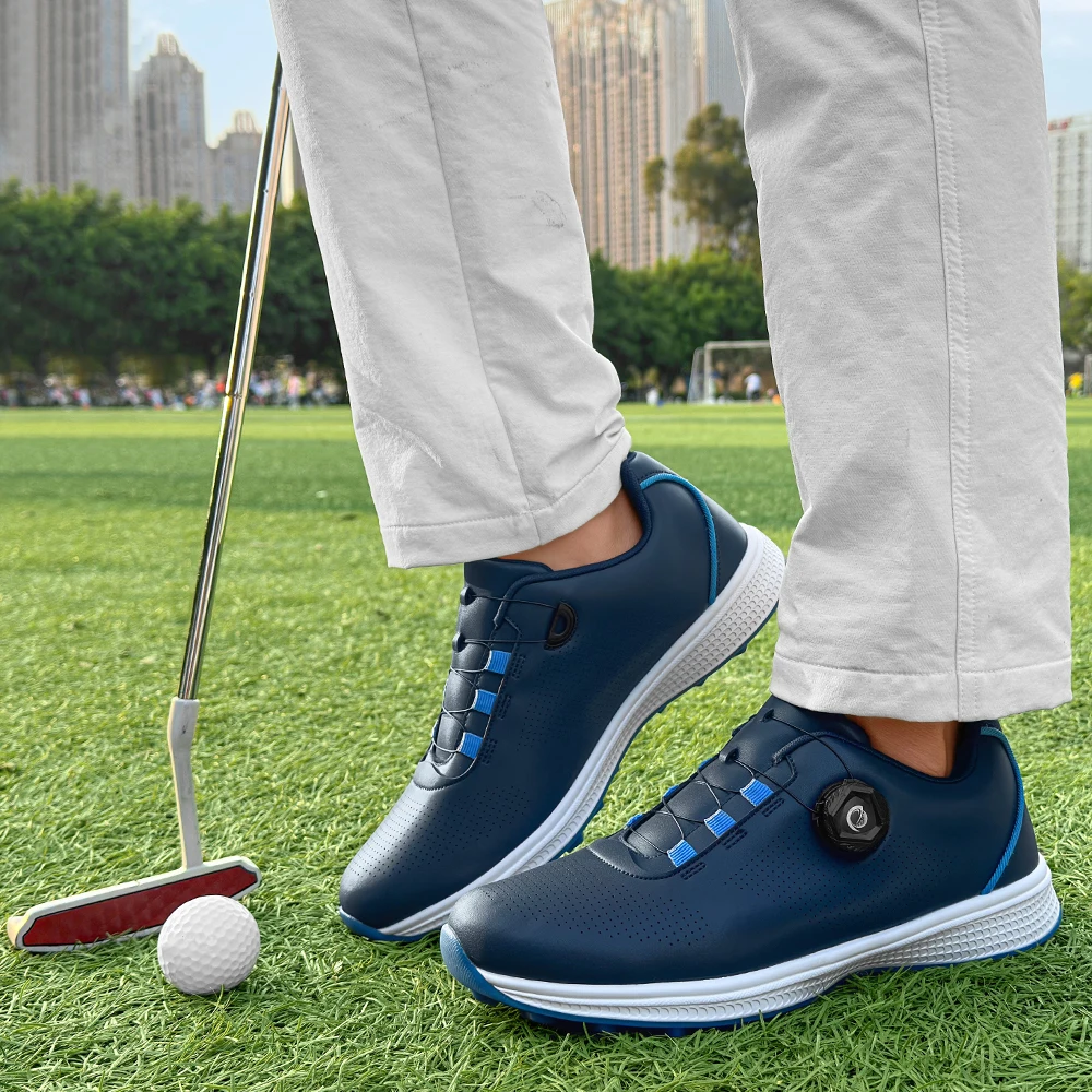 

2025 New Fashionable Golf Shoes for Men's Outdoor Fitness and Leisure Walking Shoes for Men's Comfortable Slow Running Shoes